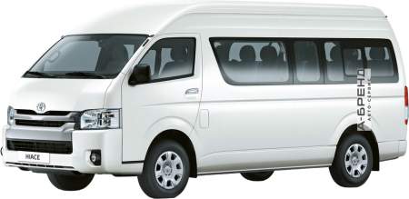 Тойота Hiace 5, рестайлинг Минивэн